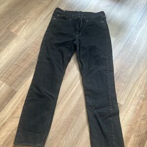 GAP Vintage Slim Black Jeans